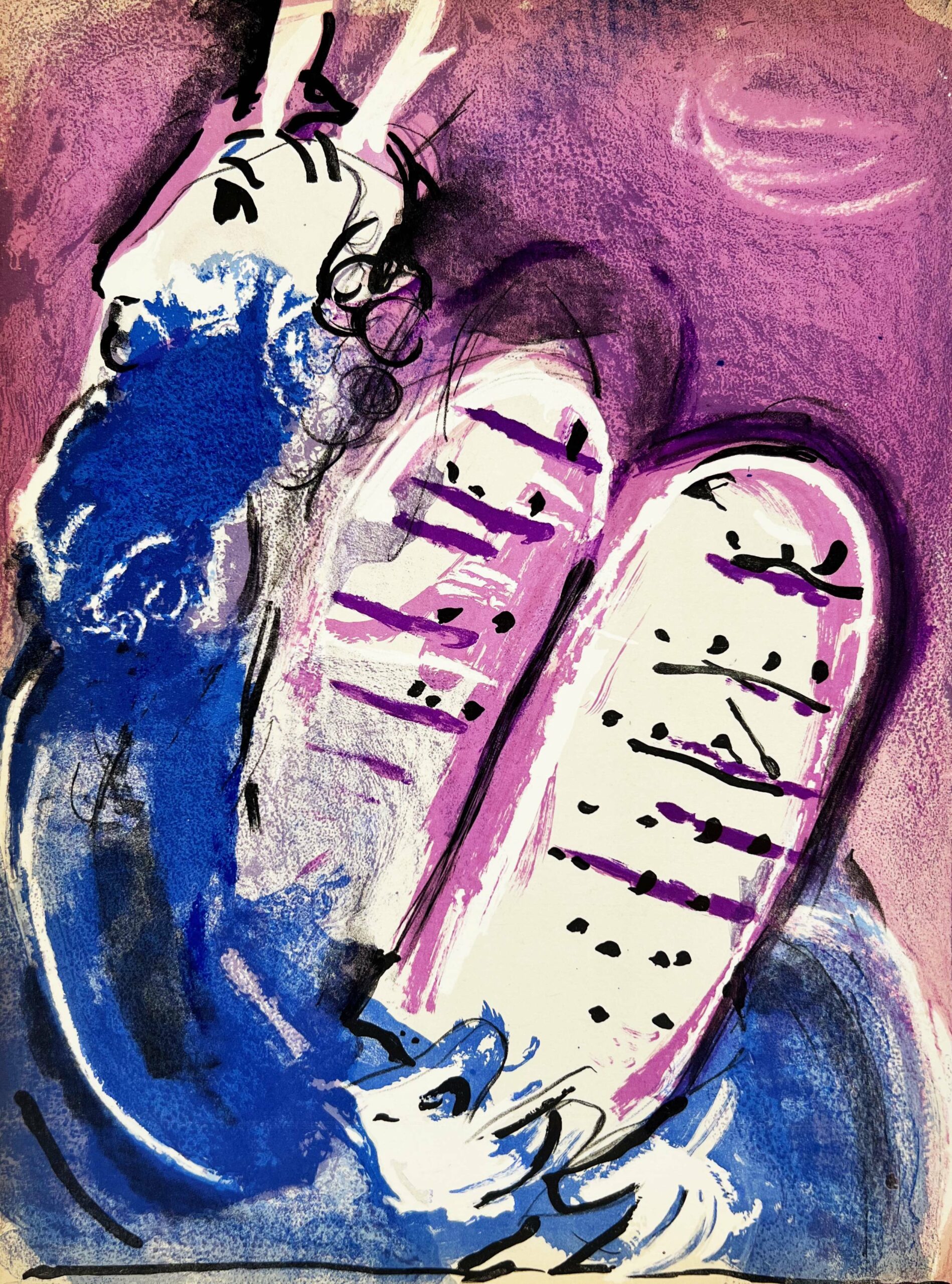 Moses by Marc Chagall