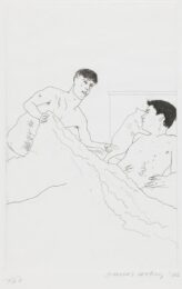 According to Prescriptions of Ancient Magicians by David Hockney at Clifton Gallery