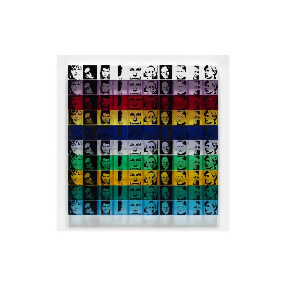 Andy Warhol, Portraits of the Artists, from Ten from Leo Castelli (1967) by Andy Warhol