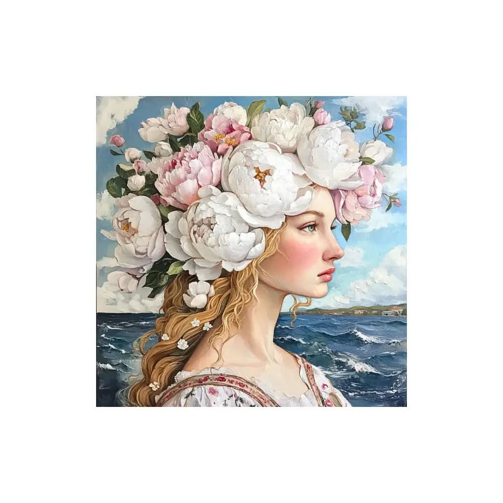 Antonia Beauvoir, Sea of Peonies (2025) by Antonia Beauvoir