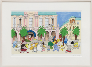 At Celesteville-by-the-Sea by Laurent de Brunhoff at Mary Ryan Gallery