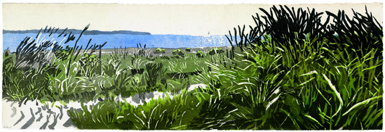 At the Beach by Eva Pietzcker at ebo Gallery