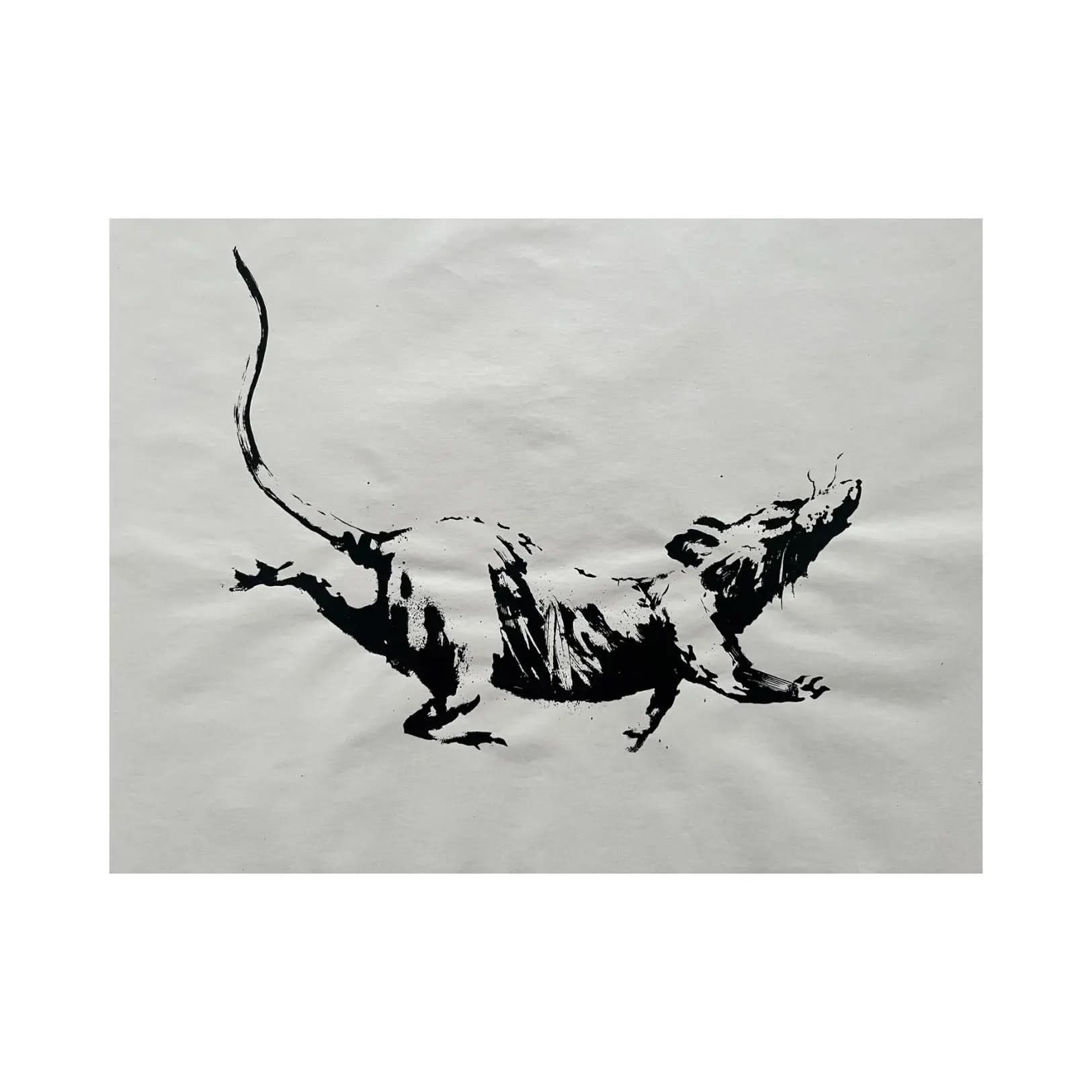 Banksy, GDP Rat (2019) by Banksy