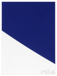 Blue Curve by Ellsworth Kelly at Krakow Witkin Gallery