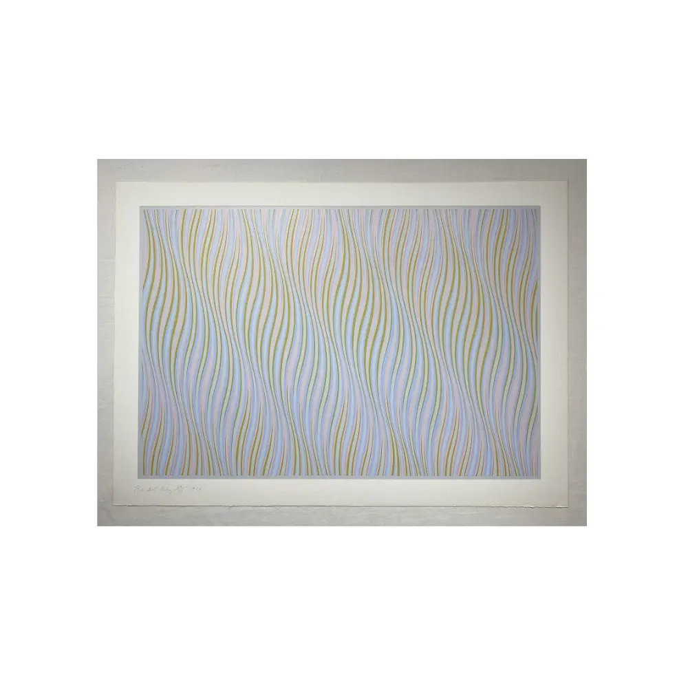 Bridget Riley – Untitled [Rose] (Schubert 27) 1978 by Bridget Riley