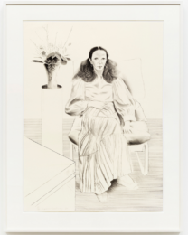 Brooke Hopper by David Hockney at Mary Ryan Gallery