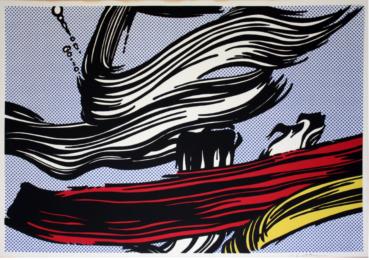 Brushstrokes by Roy Lichtenstein at Puccio Fine Art