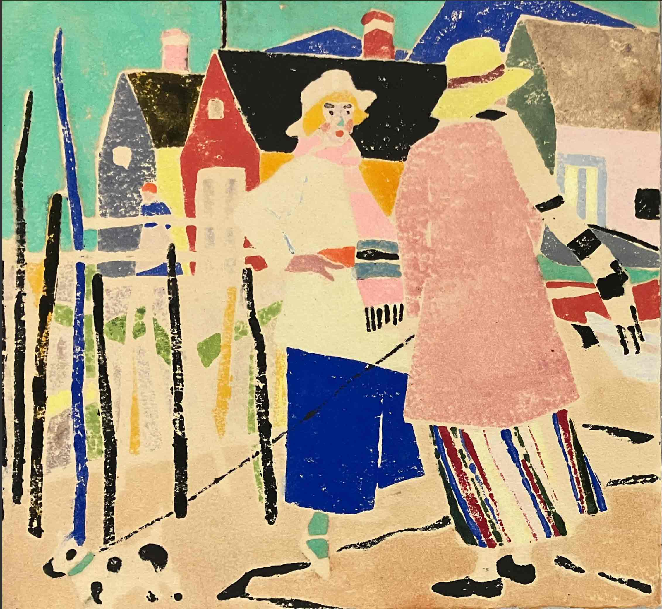 Walking to Wellfleet (Gossip) by Ada Gilmore Chaffee
