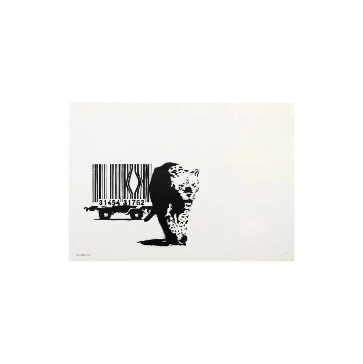 BANKSY, Barcode (2004) by Banksy