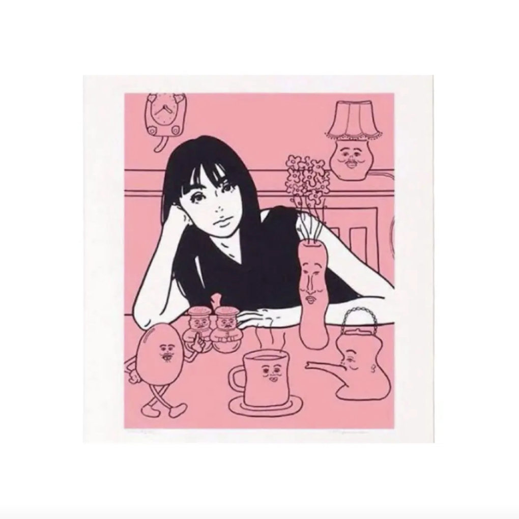 KYNE × NONCHELEEE – Untitled (Pink), 2023 by Kyne