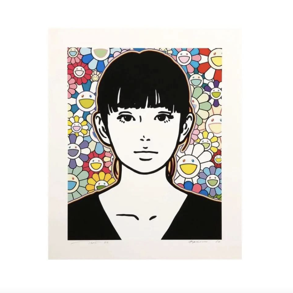 Takashi Murakami & KYNE, Untitled: Q (2021) by Kyne