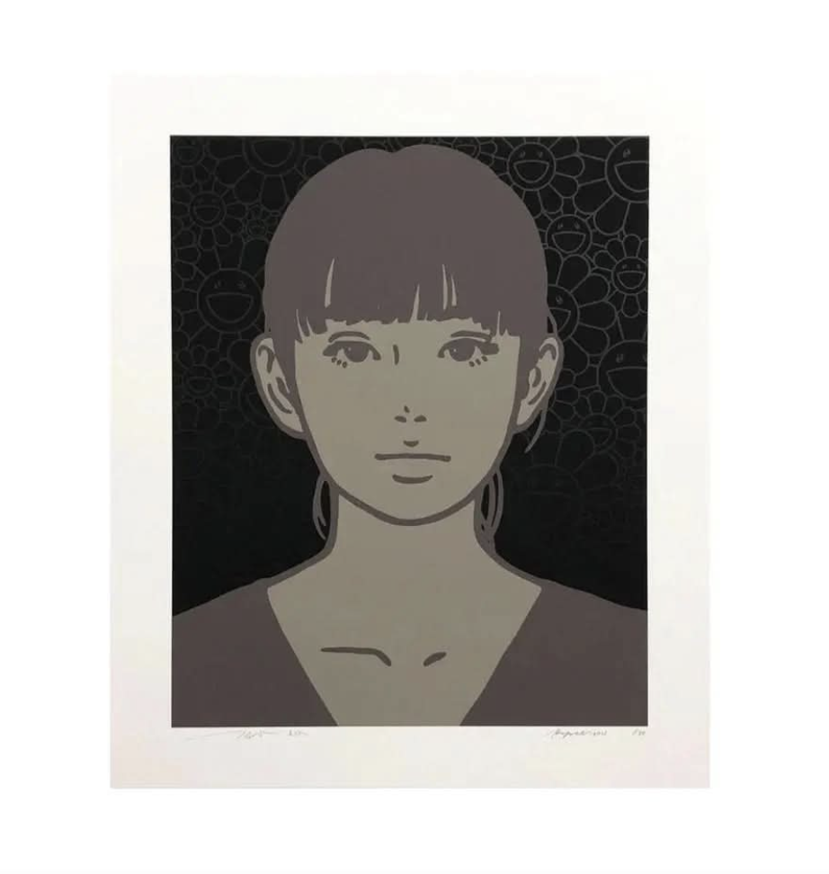 Takashi Murakami & KYNE – Untitled: R (2021) by Kyne