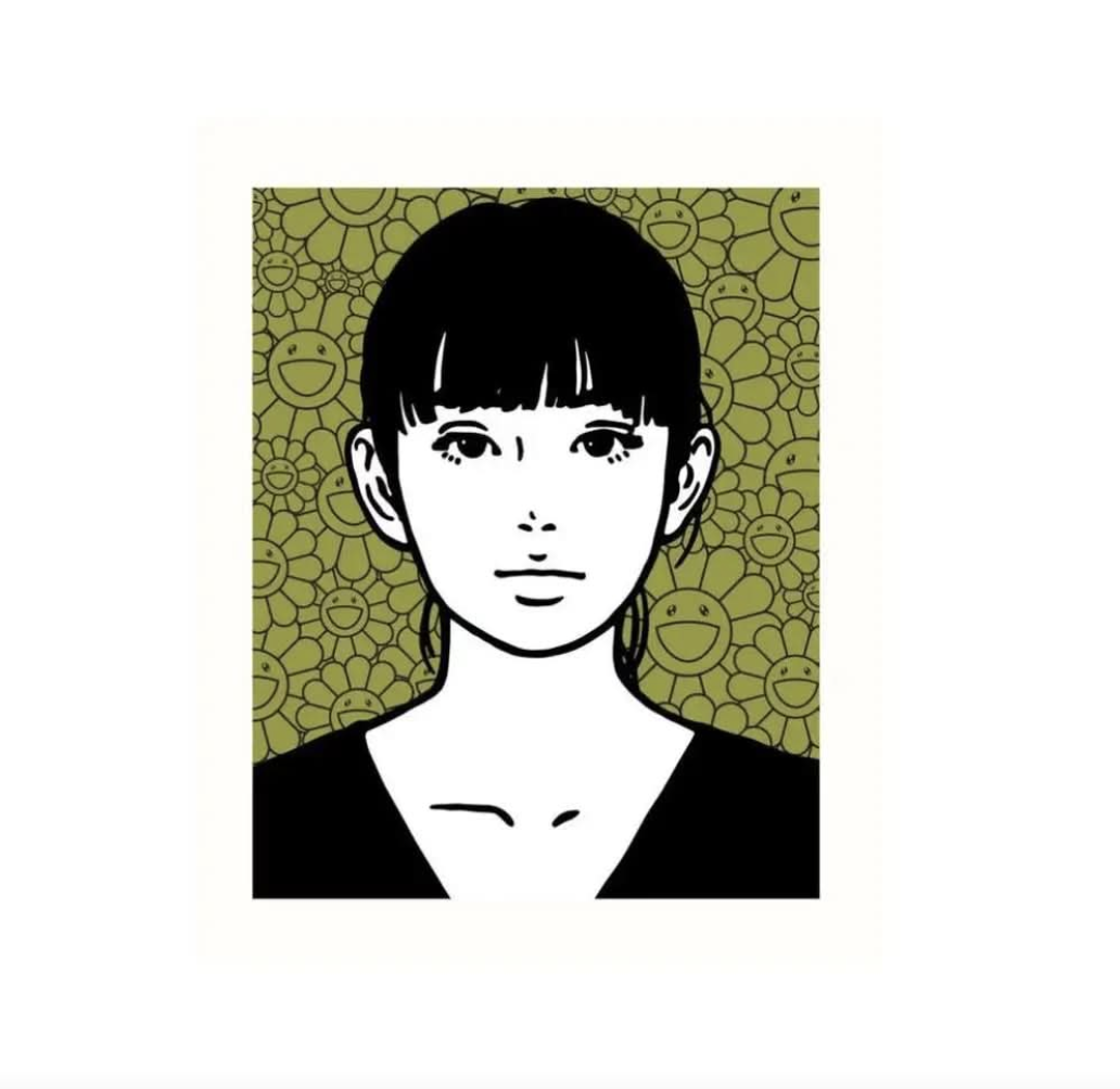 Takashi Murakami & KYNE – Untitled: P (2021) by Kyne