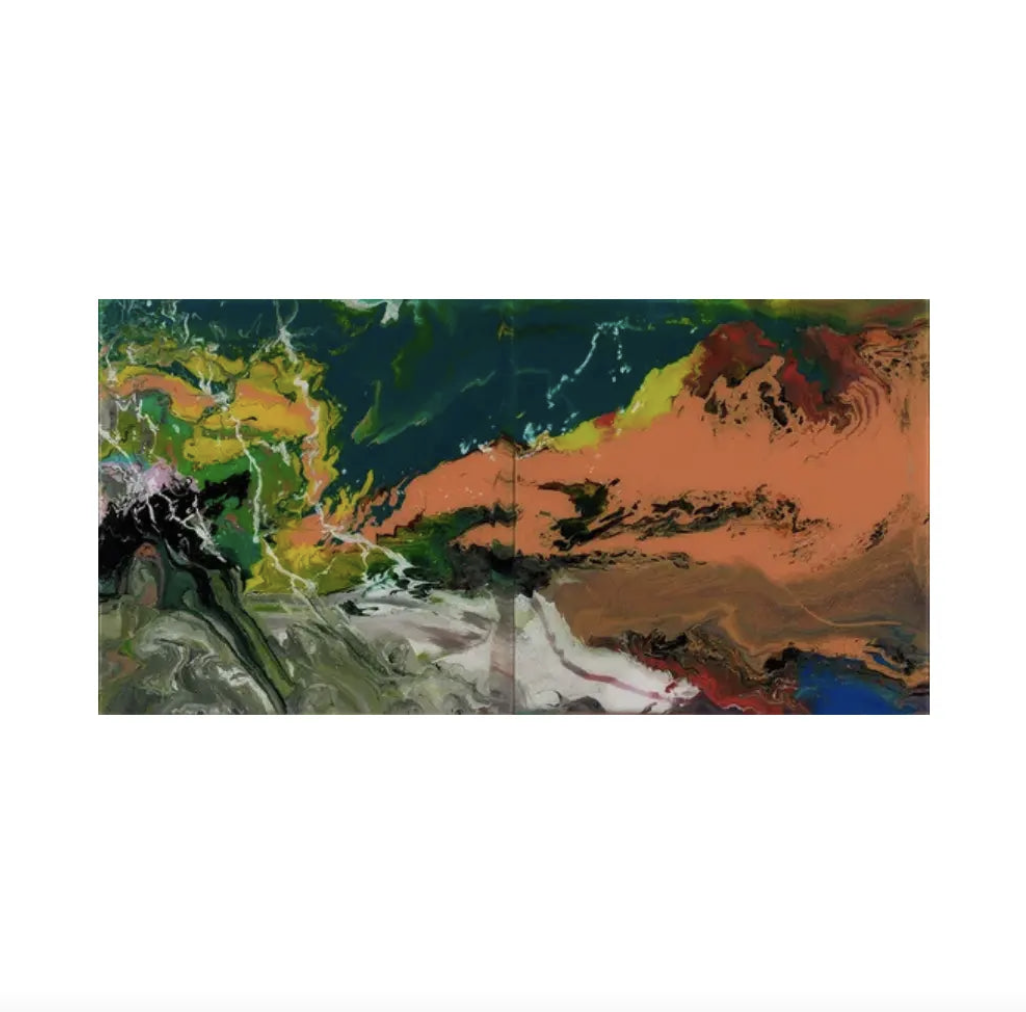 Gerhard Richter, Flow (2013-2016) by Gerhard Richter