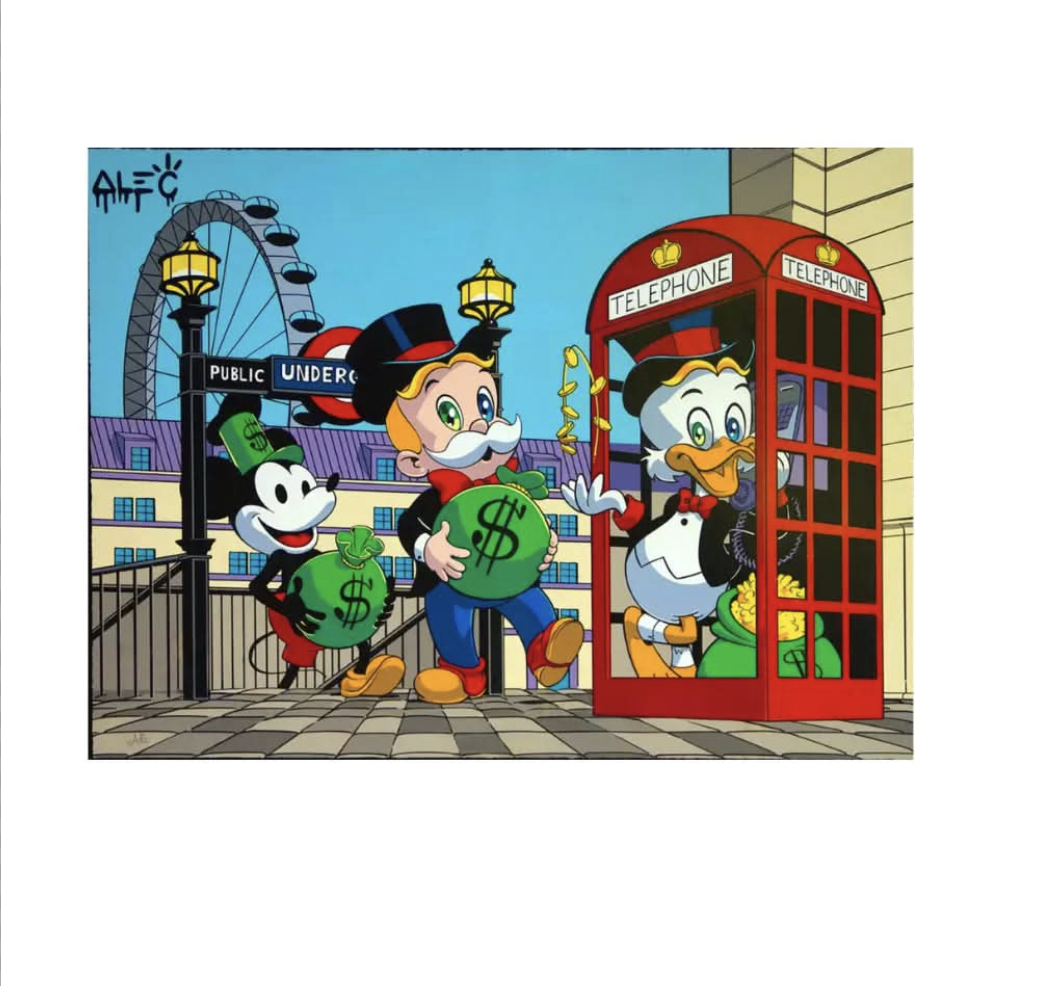 ALEC MONOPOLY, London Money Bags (2025) by Alec Monopoly