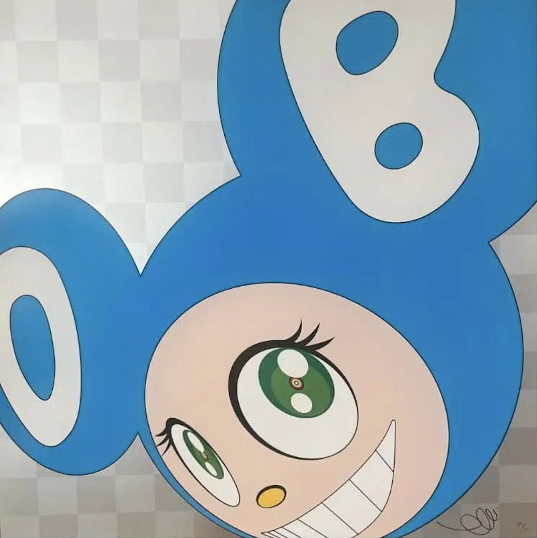 Takashi Murakami – And then and then and then and then and then (Aqua Blue) 1999 by Takashi Murakami