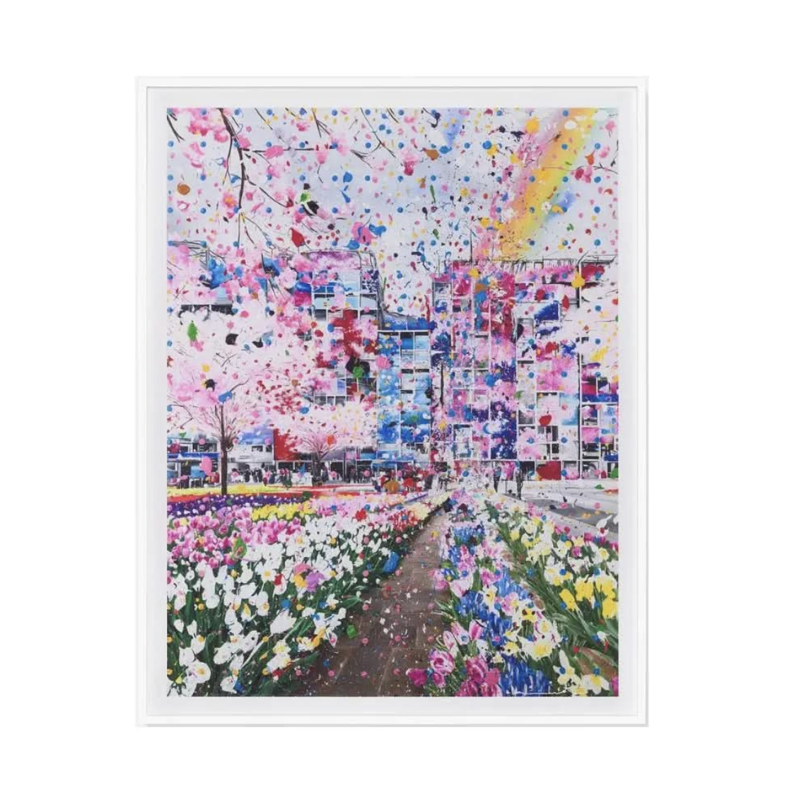 Damien Hirst, Civilisation Falling H17-2 (2024) by Damien Hirst