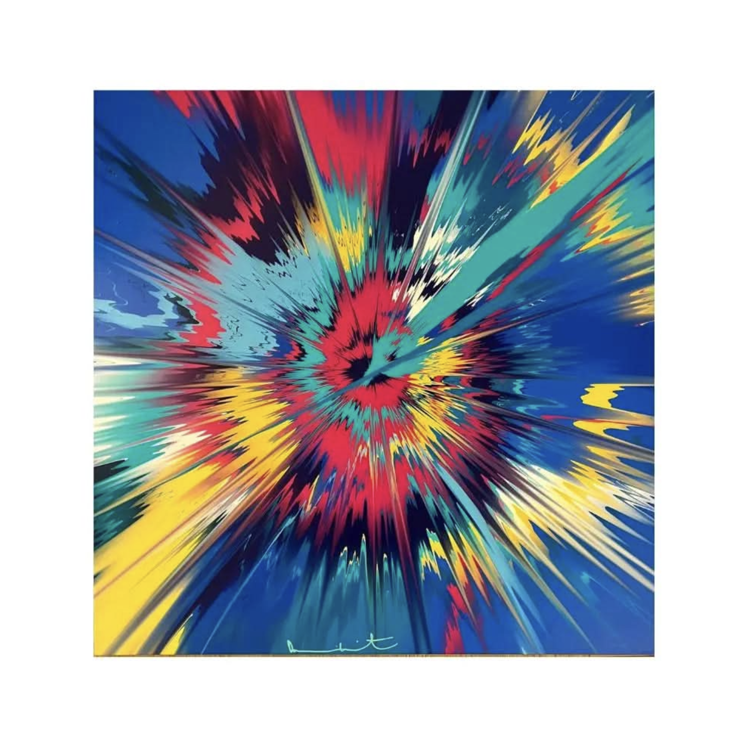 Damien Hirst, H12-5-372- Beautiful Exceptionally Great Vapor Painting (2023) by Damien Hirst