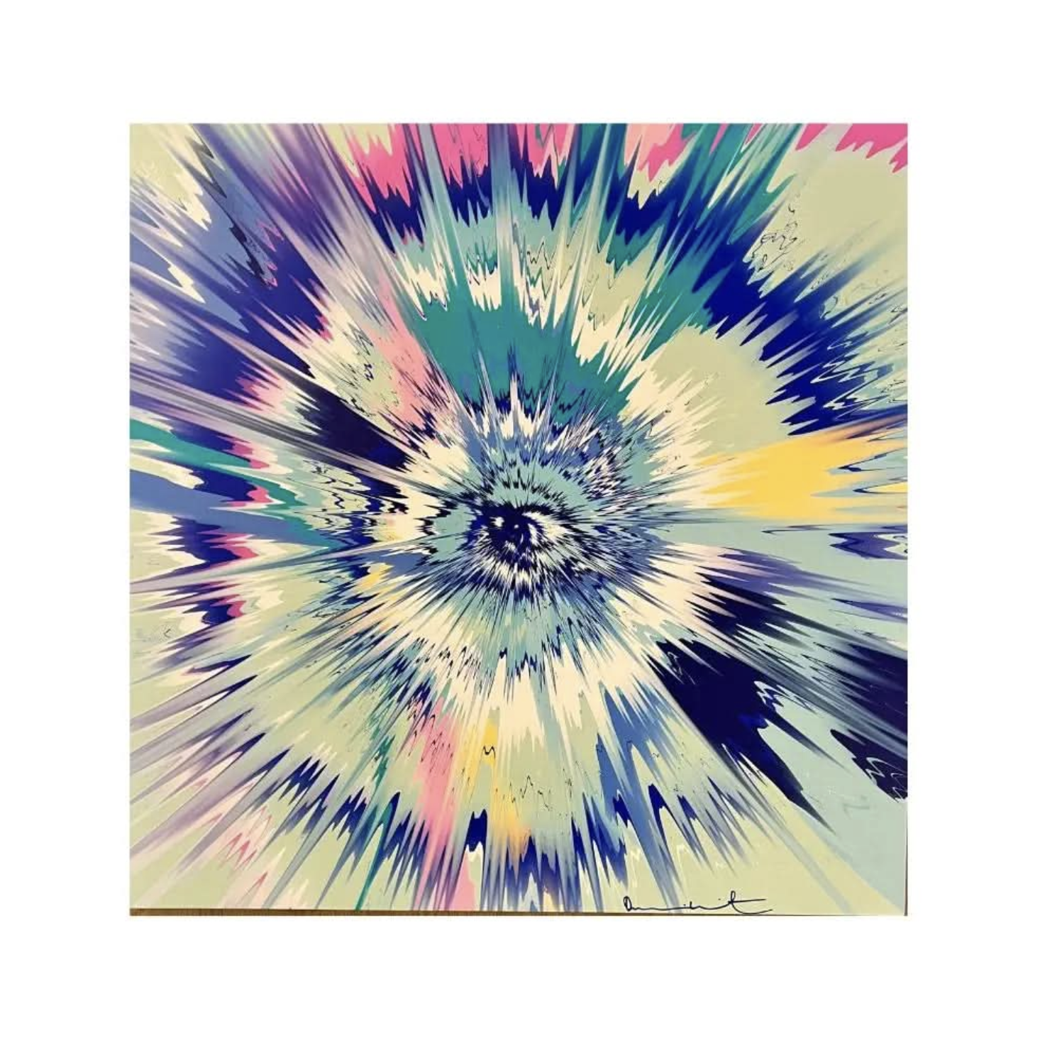 Damien Hirst, H12-5-192- Beautiful Equatorial Seabag Vapor Painting (2023) by Damien Hirst