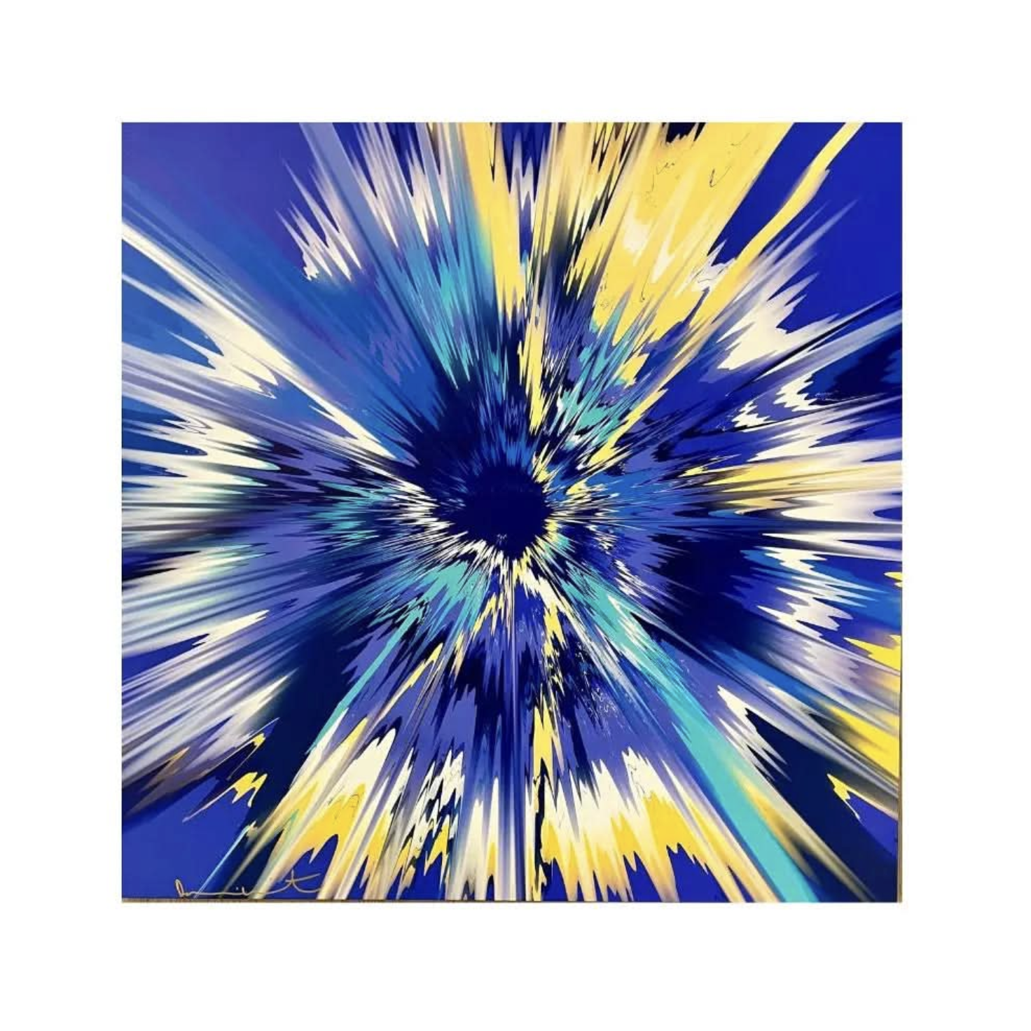 Damien Hirst, H12-5-398 Beautiful Extremely Vapor (2023) by Damien Hirst