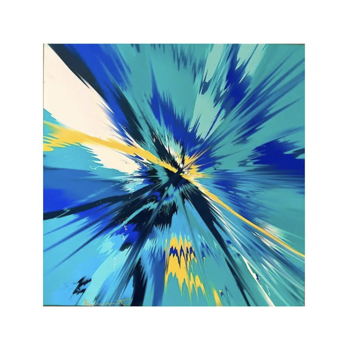 Damien Hirst, H12-5-411, Beautiful Utter Indescribable Painting (2023) by Damien Hirst