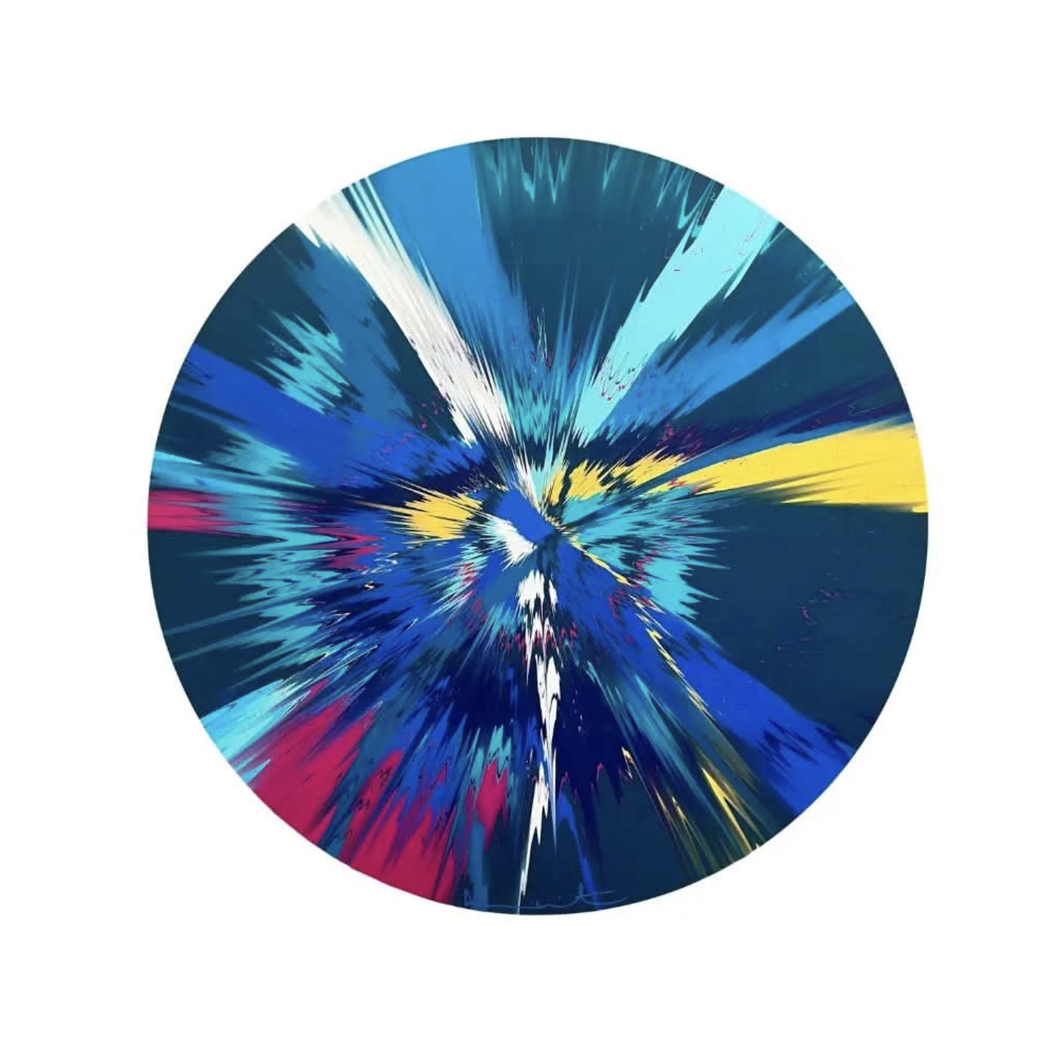 Damien Hirst, H12-1-54, Beautiful Self Regulating Painting (2023) by Damien Hirst