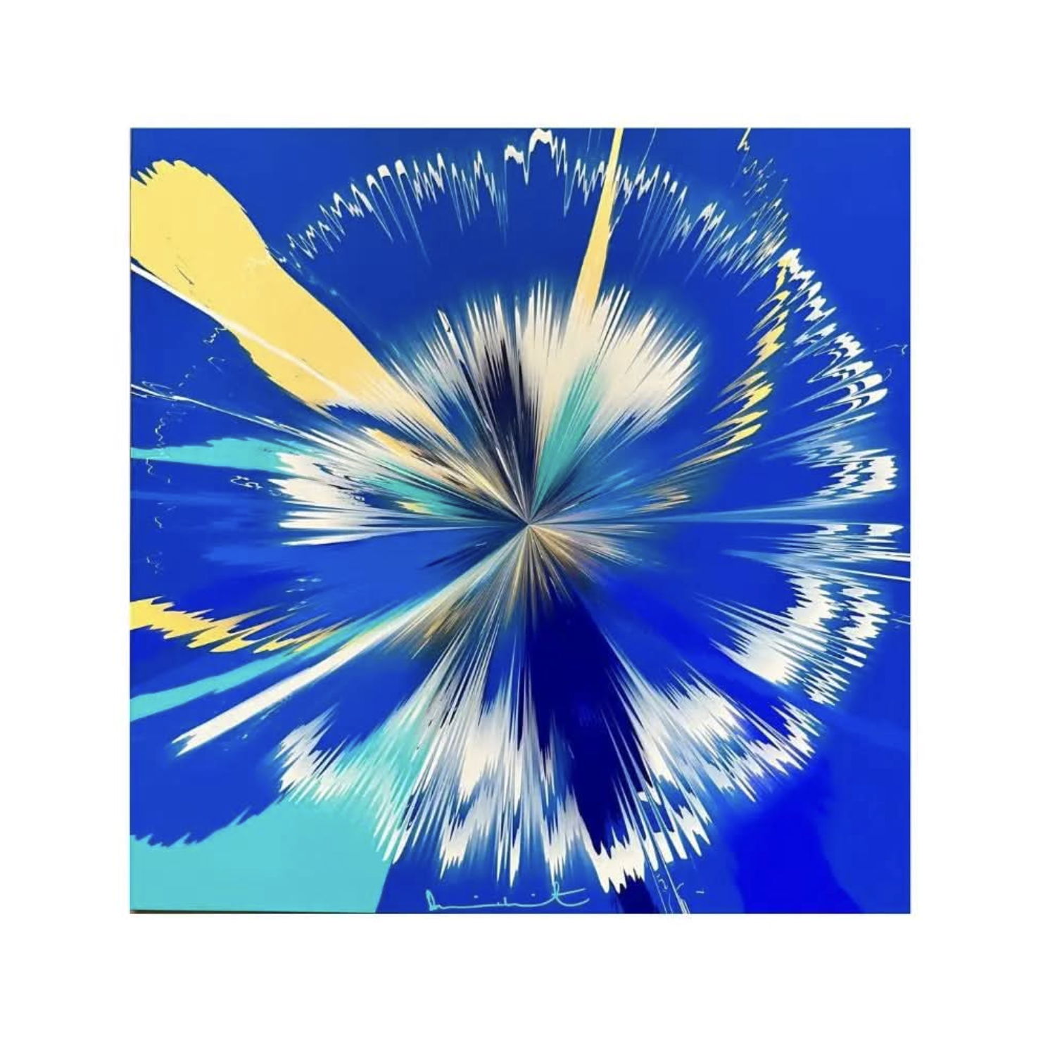 Damien Hirst, H12-5-324, Beautiful Quite Indissolubly United Painting (2023) by Damien Hirst