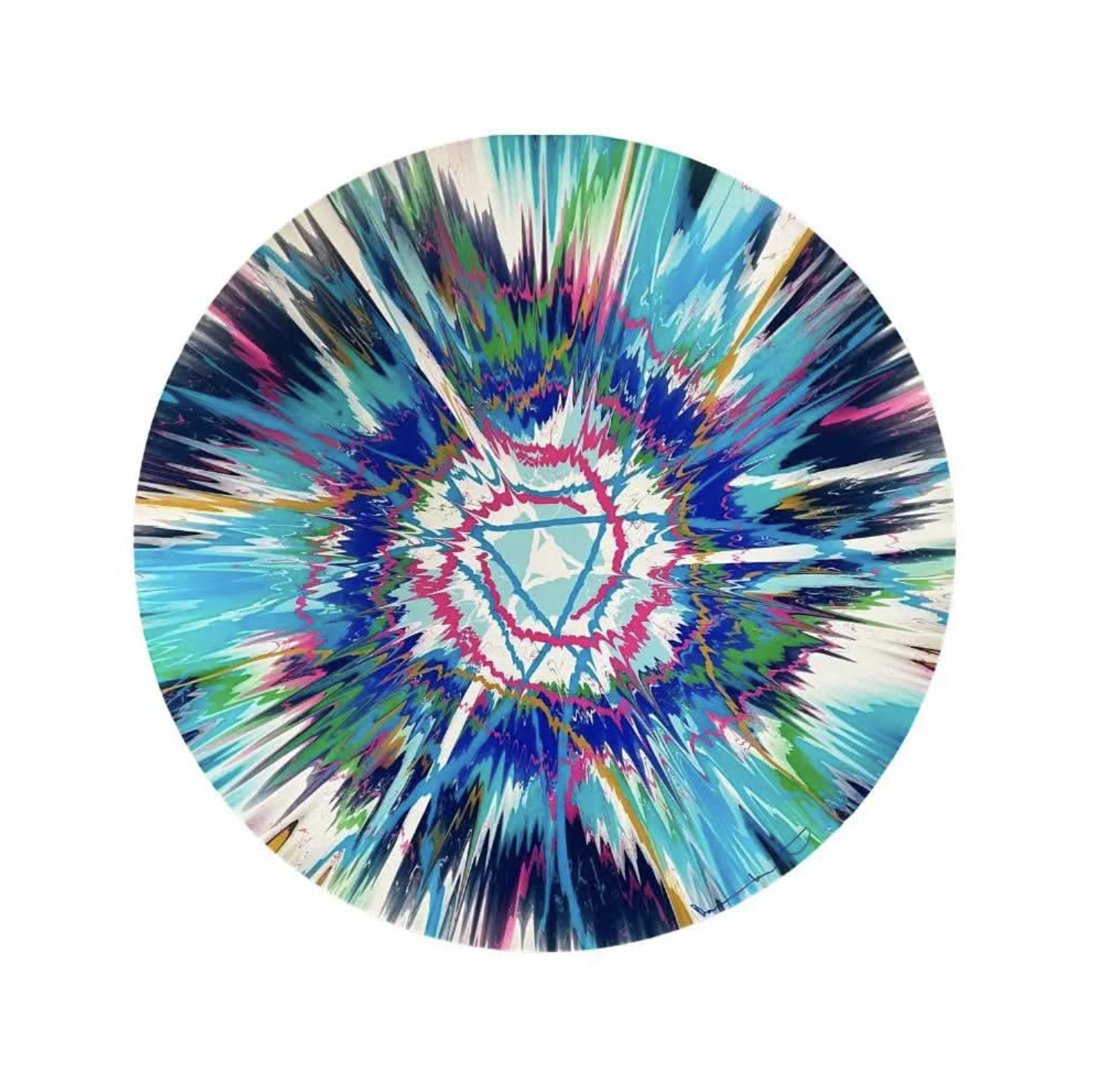 Damien Hirst, H12-1-911, Beautiful, Particularly Powerful Painting (2023) by Damien Hirst