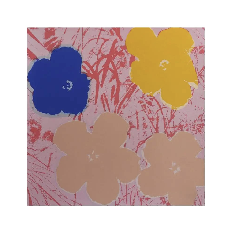 Andy Warhol, Flowers VII (1980) by Andy Warhol