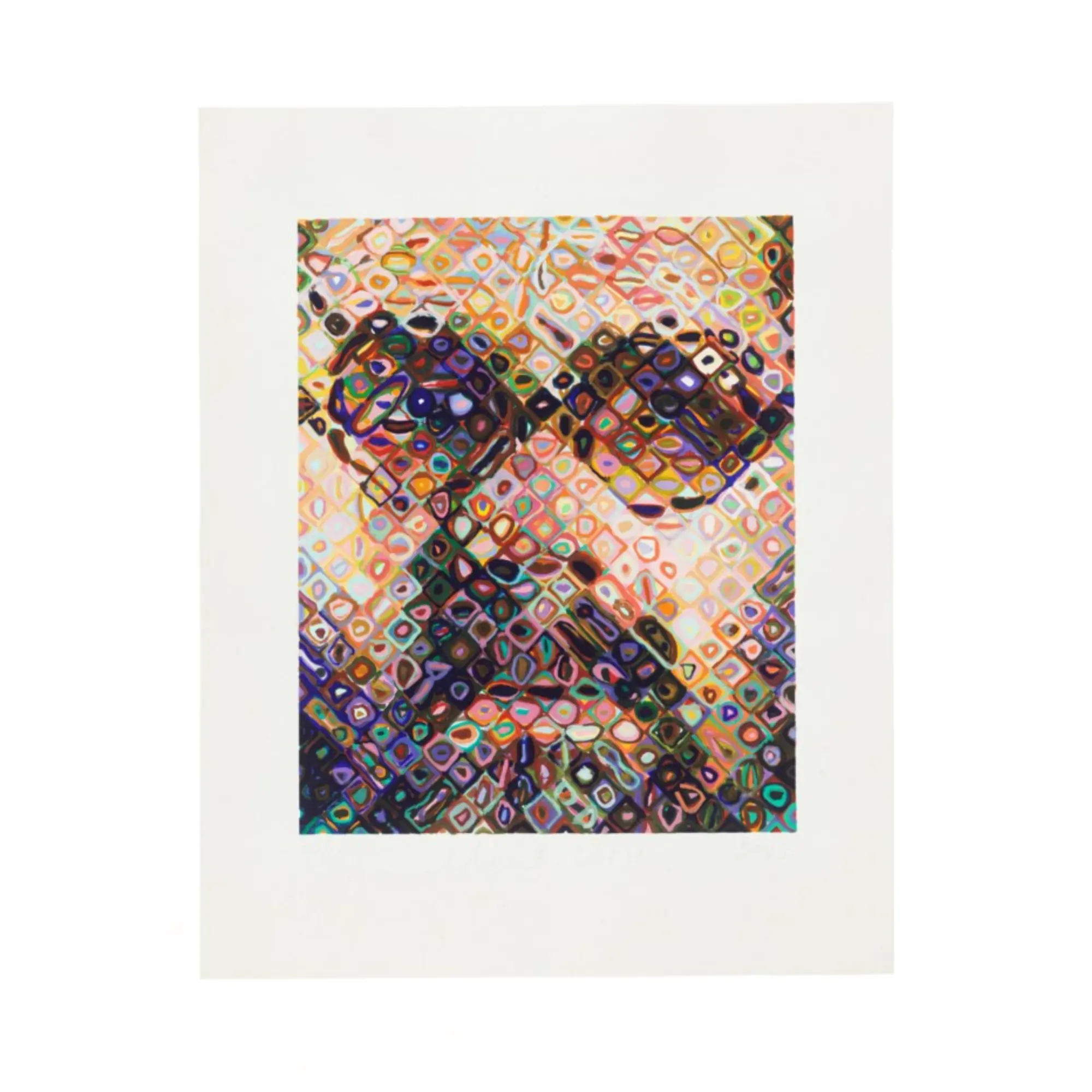 Chuck Close, Self-Portrait (2002) by Chuck Close