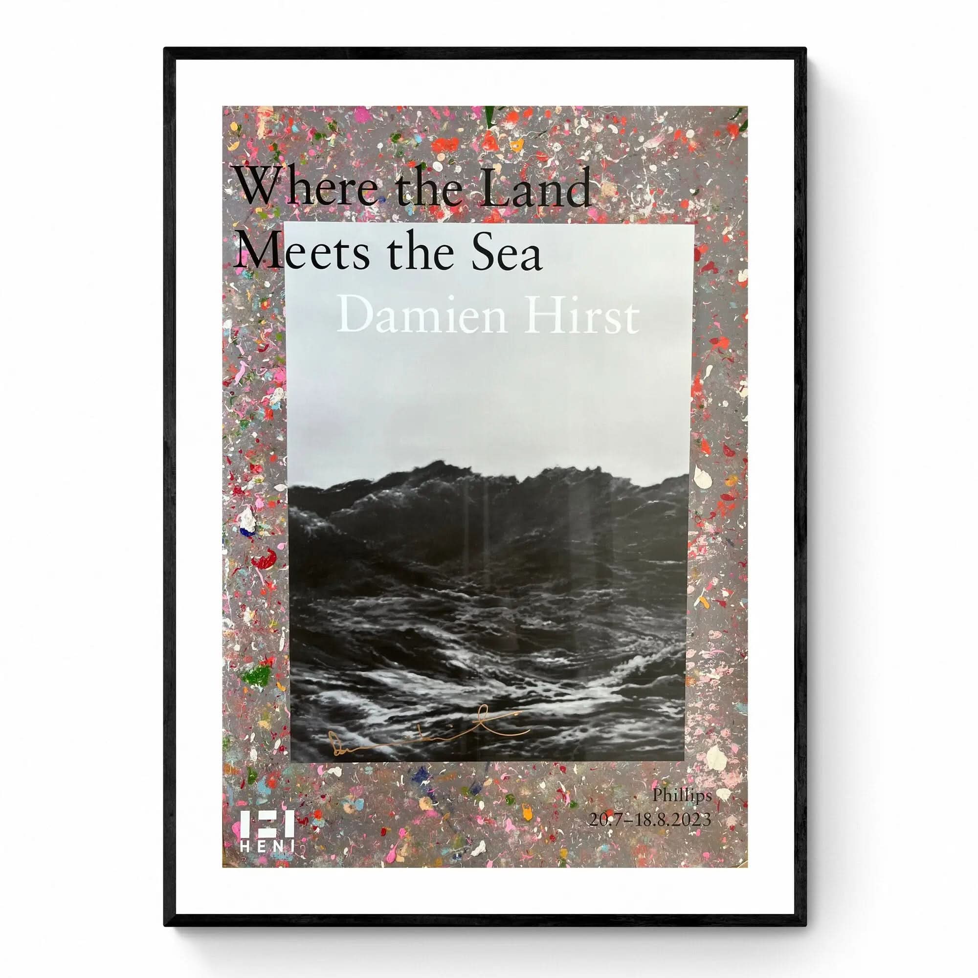 Damien Hirst, « When the Land Meets the Sea » I by Damien Hirst