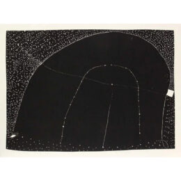 Dark Loop by Martin Puryear at Turner Carroll Gallery