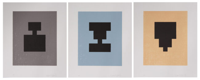 Déplacement by Ian Tyson at imprints Galerie