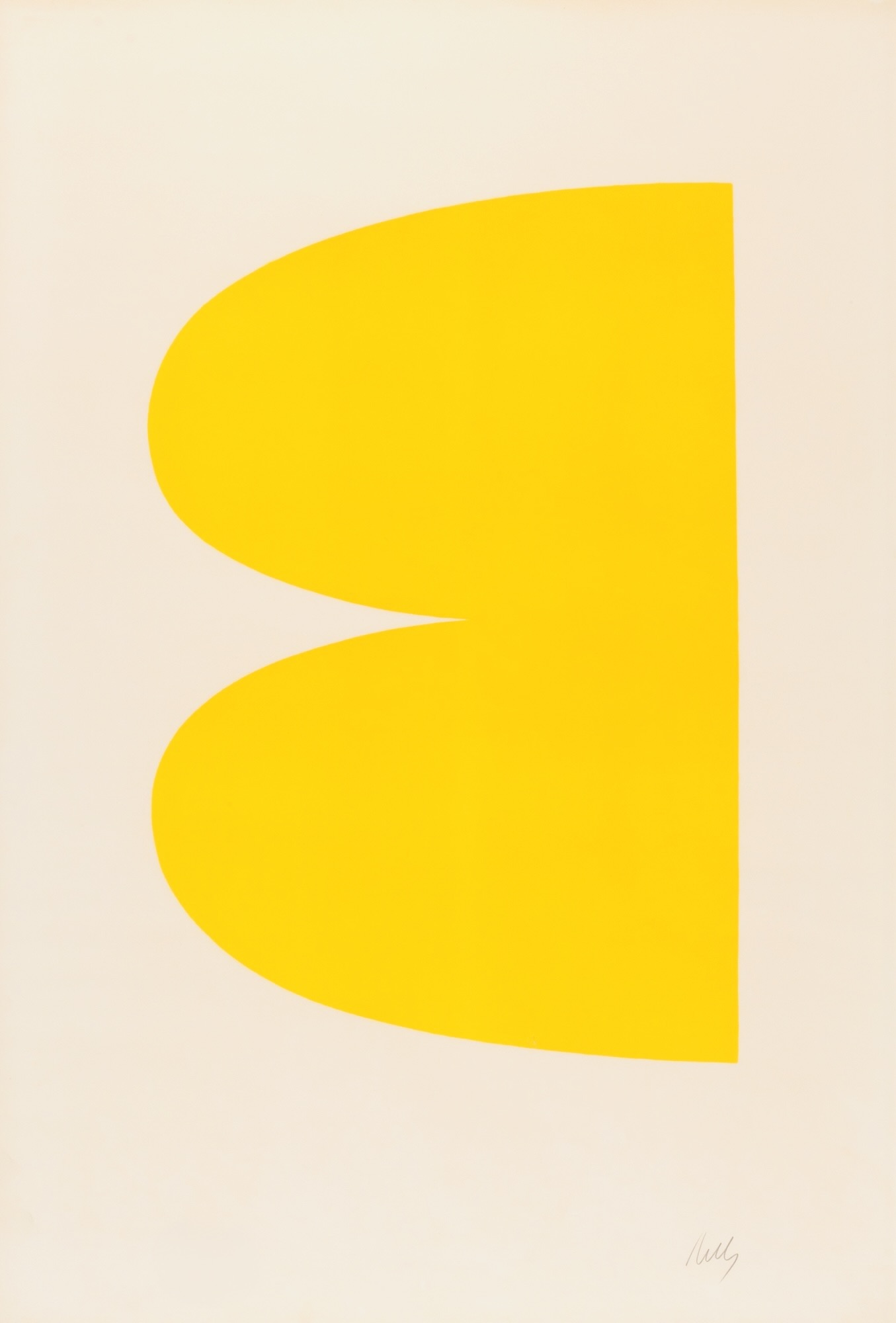 Jaune (Yellow) by Ellsworth Kelly