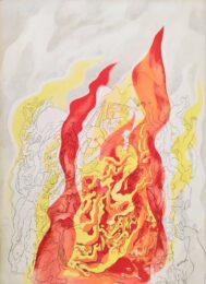Fire by Abraham Rattner at Epicentrum Art Gallery
