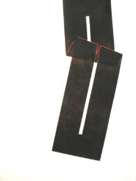 Fold (Red) by Julia Farrer at imprints Galerie