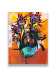 Fuck Flowers (#3) by Anthony Lister at Robert Fontaine Gallery