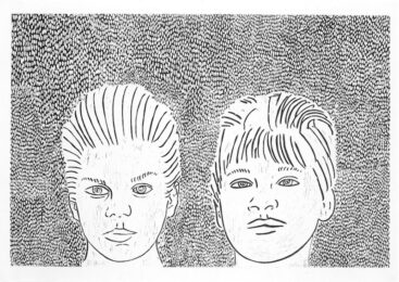 Girlfriends by Tony Bevan at Emanuel von Baeyer - Cabinet
