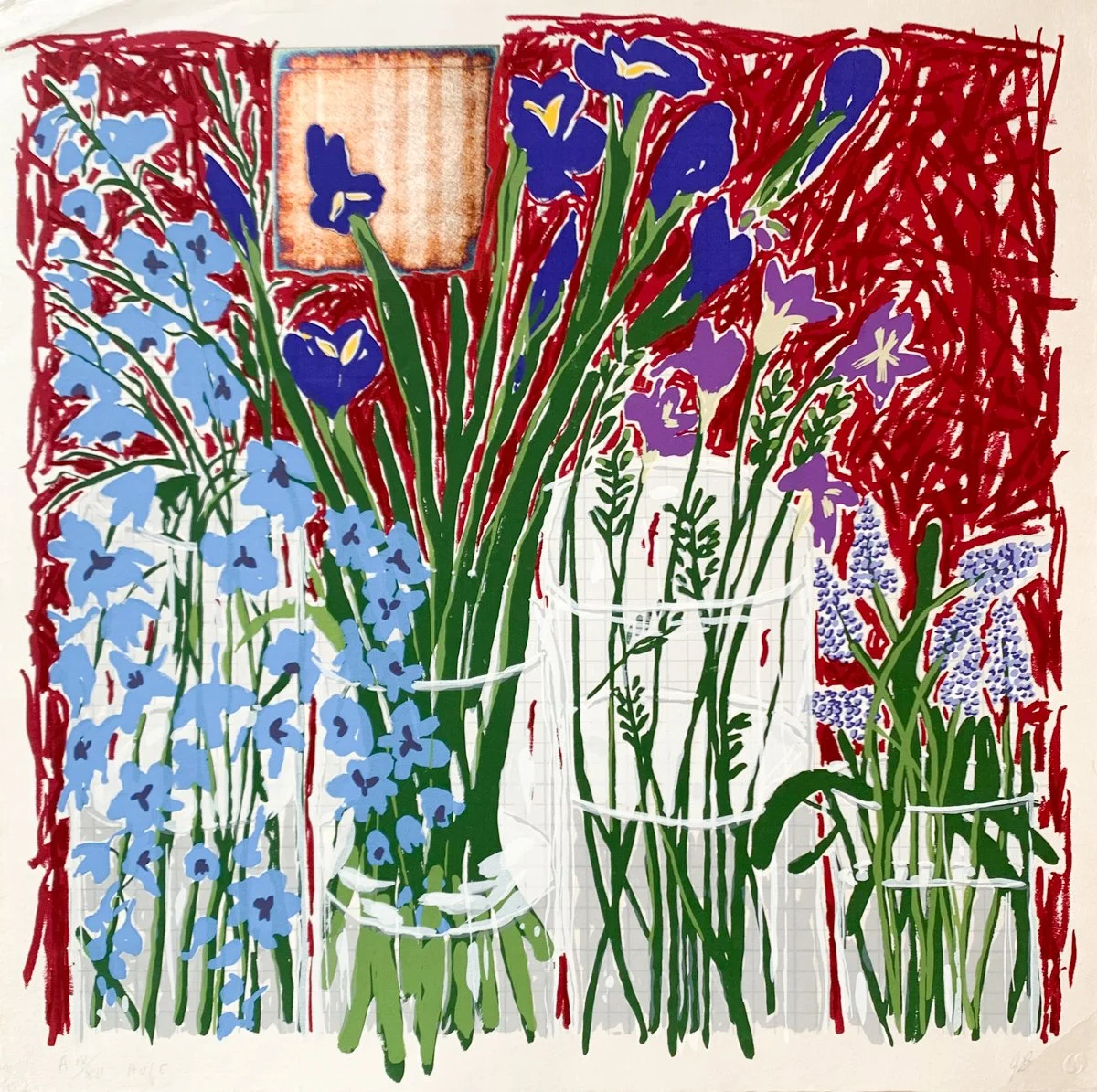 Homan-ji, Series 1 (Set of 3) by Jennifer Bartlett