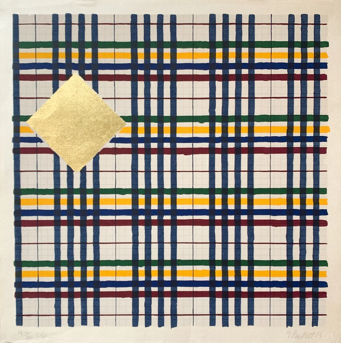 Homan-ji, Series 1 (Set of 3) by Jennifer Bartlett