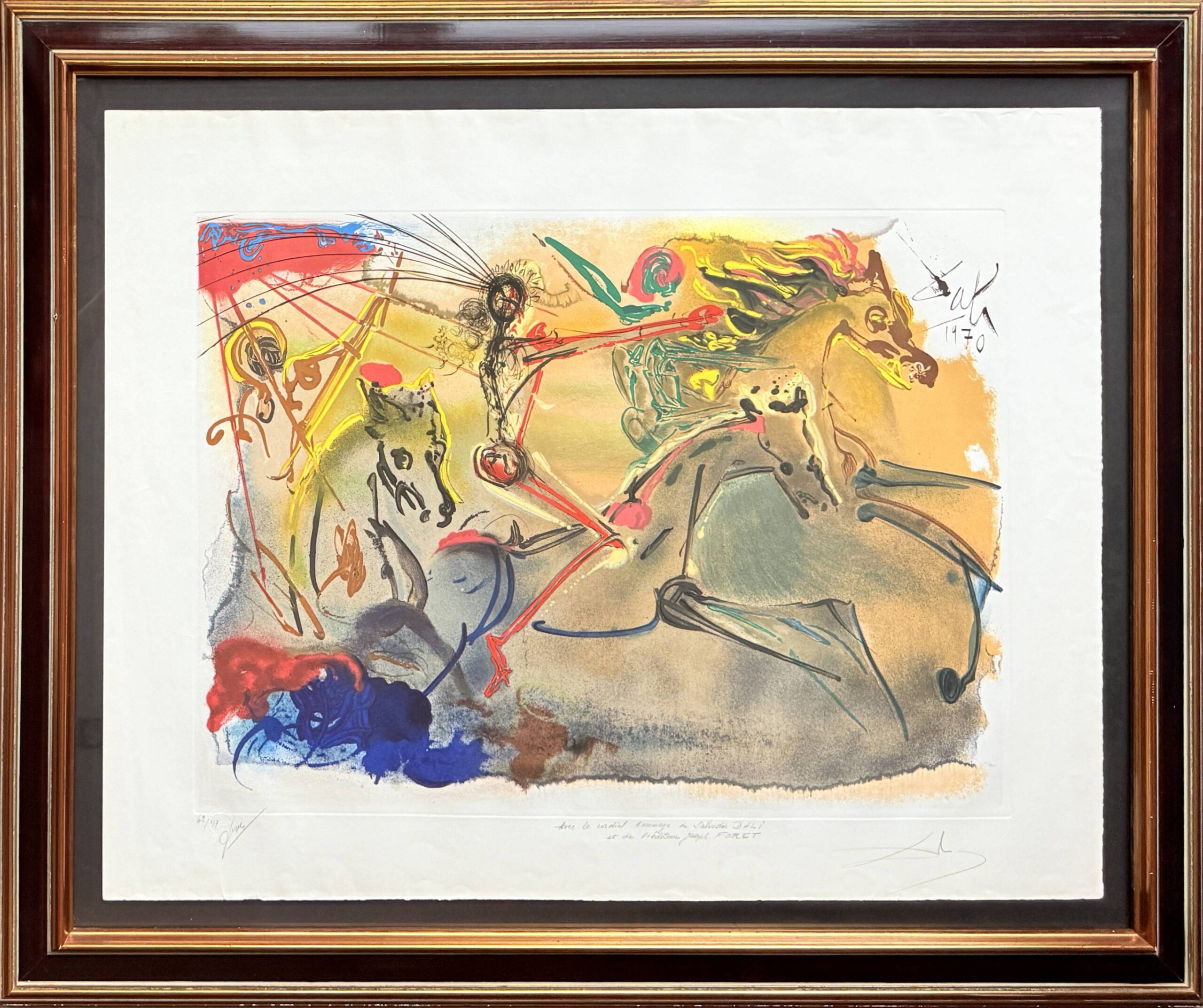 Les Caveliers de l’Apocalypse by Salvador Dalí