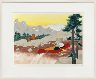 In the Wilderness by Laurent de Brunhoff at Mary Ryan Gallery