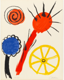 Inspiration by Alexander Calder at Mary Ryan Gallery