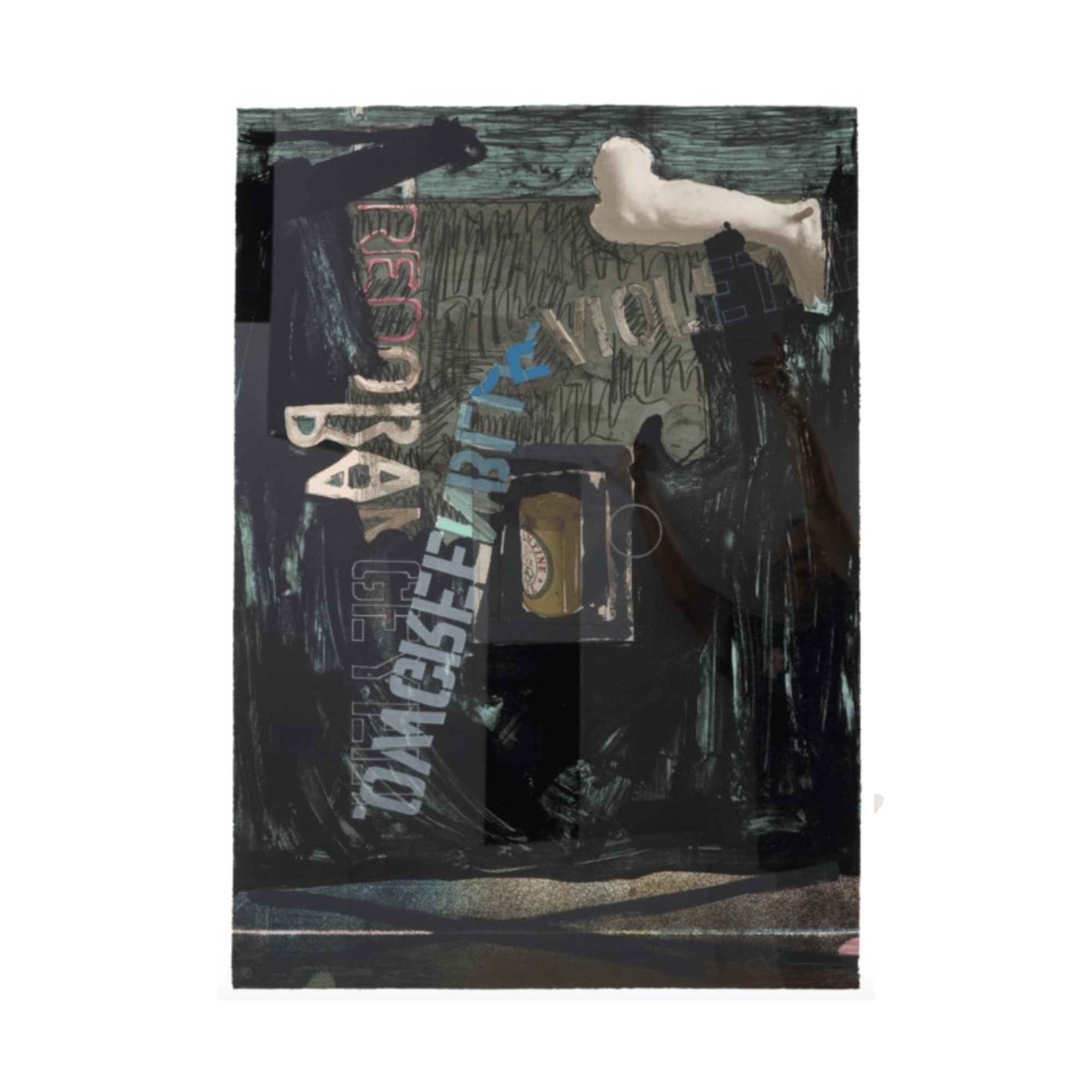 Jasper Johns, Decoy II (1973) by Jasper Johns