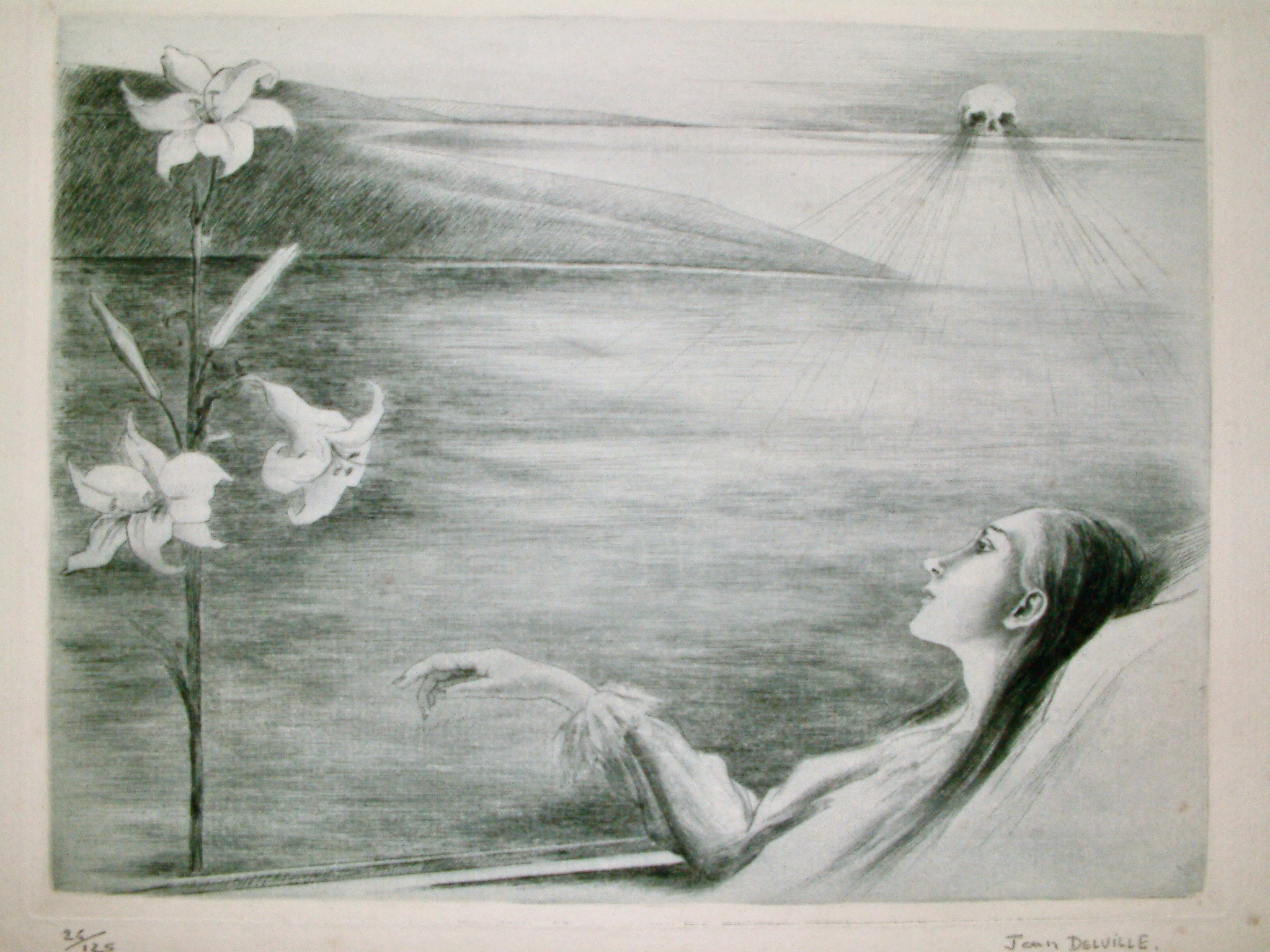 Between Life and Death by Jean Delville
