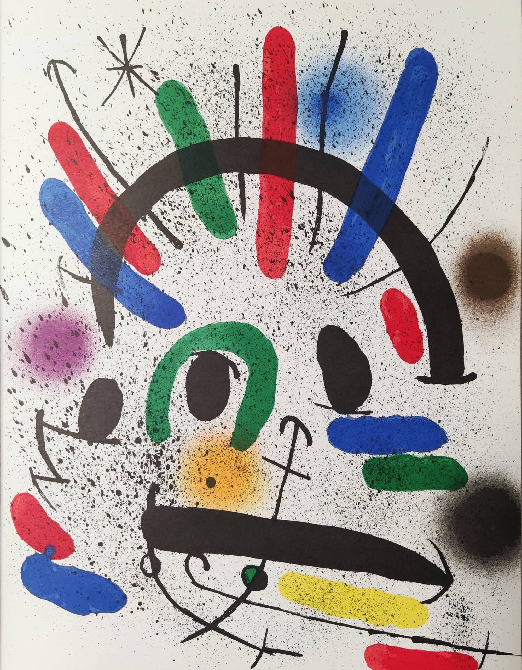 Litografía original II by Joan Miro