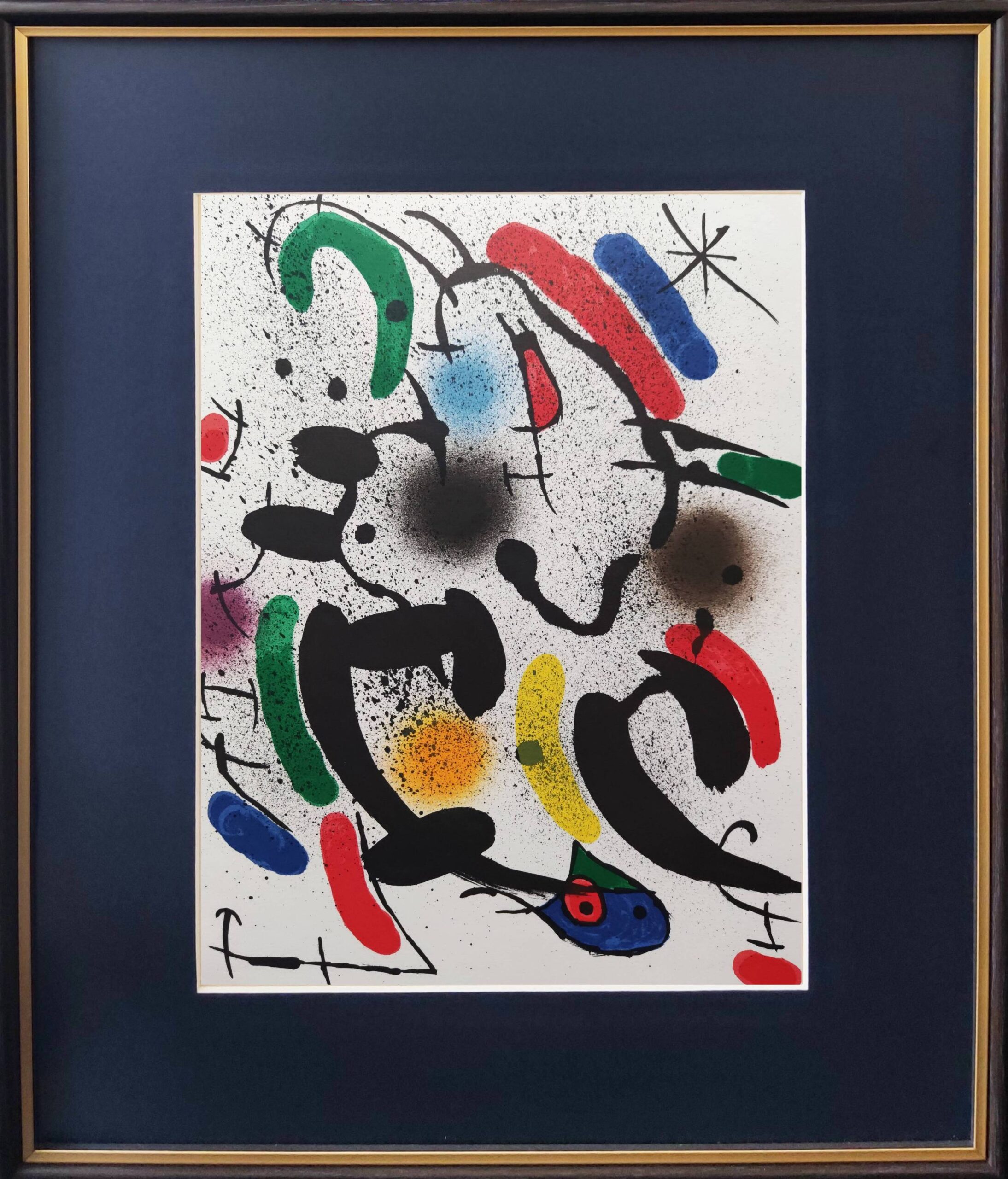 Litografía original VI by Joan Miro
