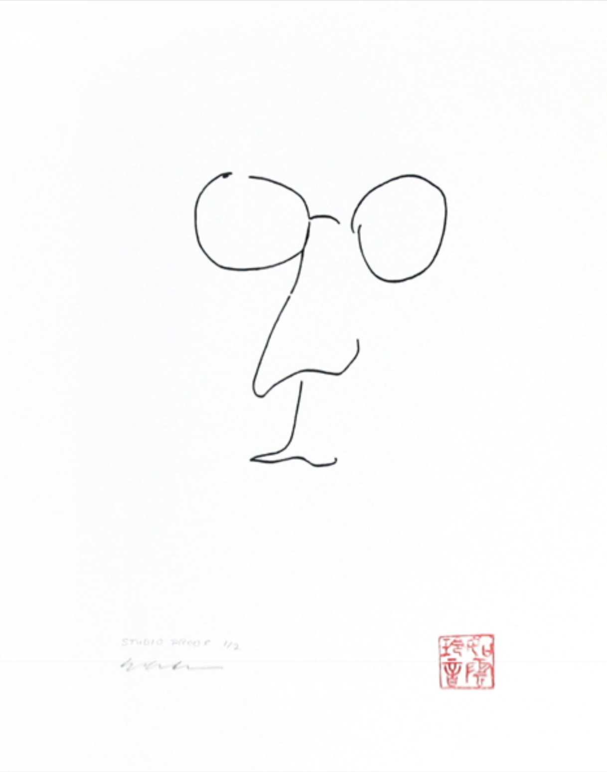 Jibun – Myself (from the series: This is My Story Both Humble and True) by John Lennon