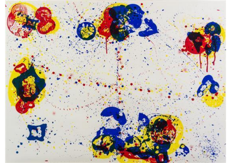 Web (SFS-136) by Sam Francis