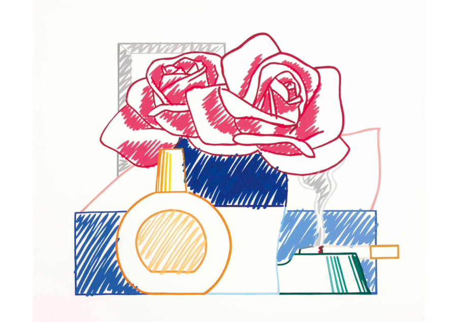 Scribble Version of Still Life #58 by Tom Wesselmann